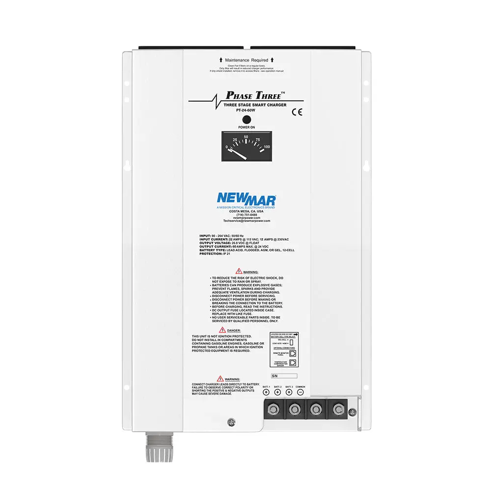Newmar Pt-24-60W Battery Charger [Pt-24-60W] 1