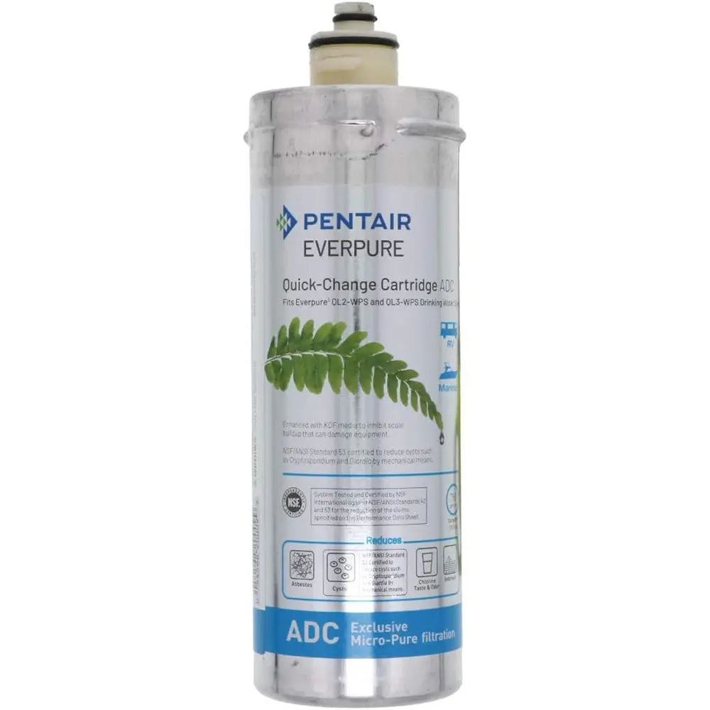 Shurflo By Pentair Adc Bacteriostatic Everpure Filter [Ev959206] 1