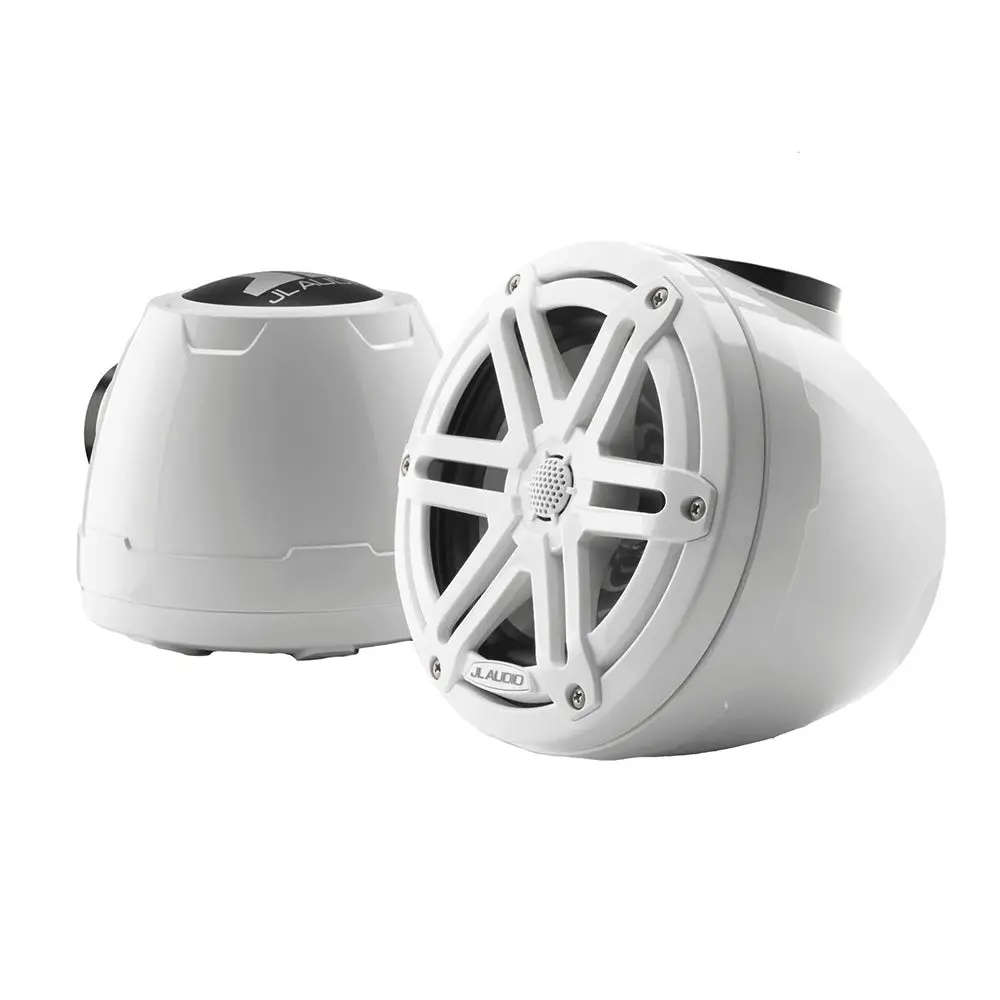 Jl Audio M3 Vex Series 6.5" Enclosed Coaxial Speakers W/White Sports Grilles - M3-650Vex-Gw-S-Gw [010-03256-00] 1