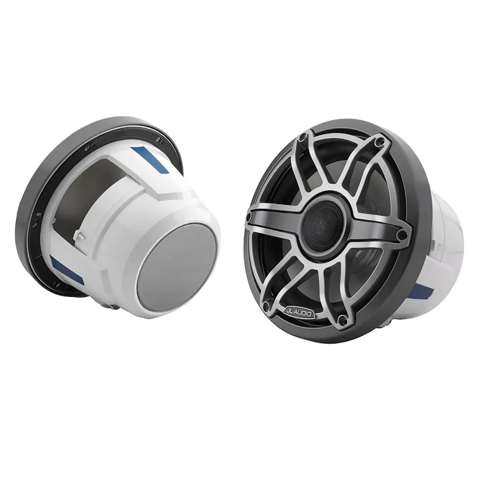 Jl Audio M6 Series 8.8" Marine Coaxial Speakers W/Titanium Sport Grille - M6-880X-S-Gmti [010-03079-00] 1