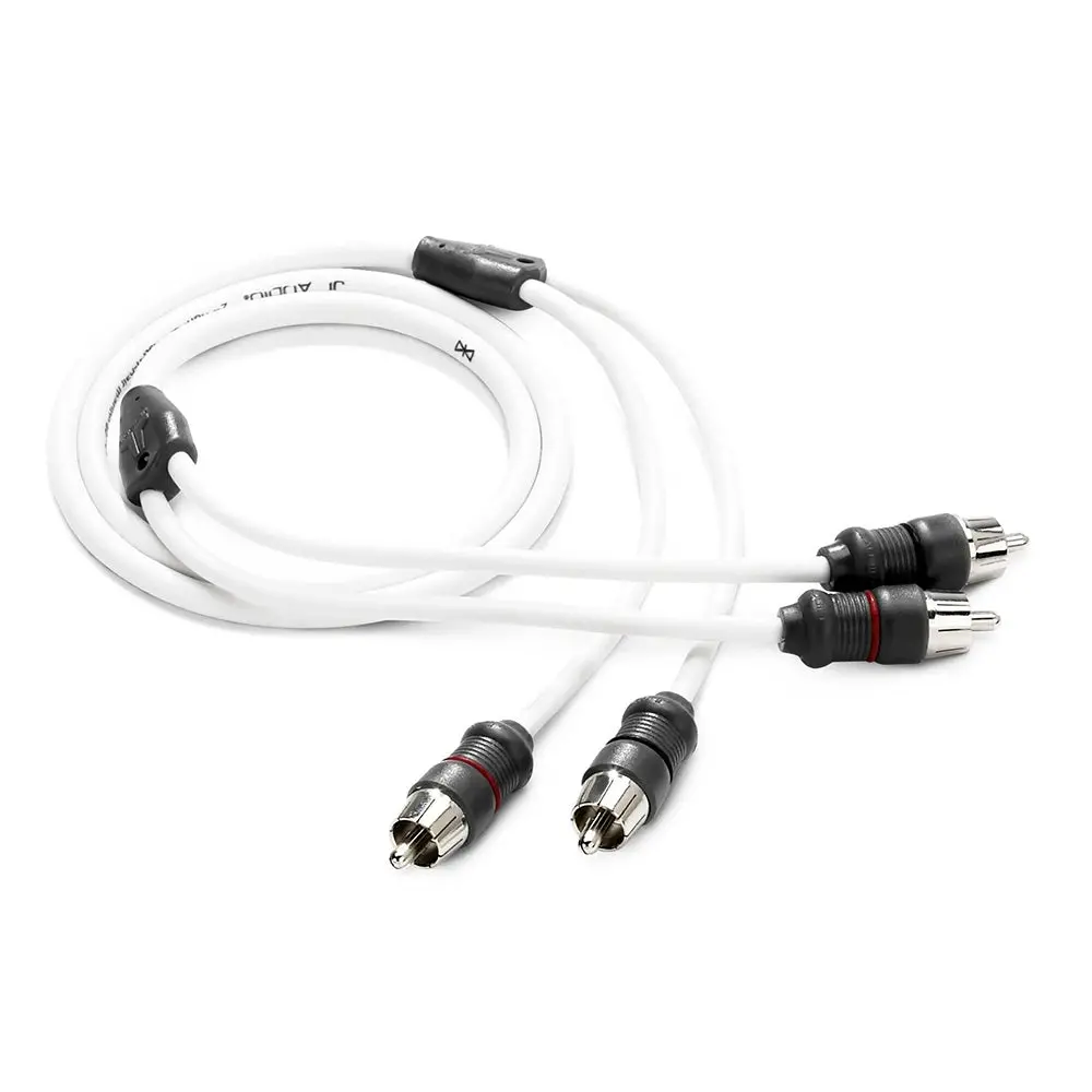 Jl Audio 2-Channel 3' Marine Audio Rca Cable - Xmd-Whtaic2-3 [010-13446-00] 1