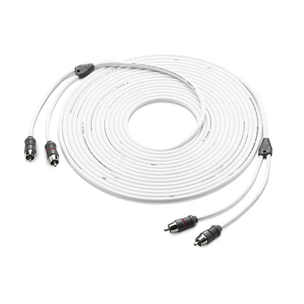 Jl Audio 2-Channel 25' Marine Audio Rca Cable - Xmd-Whtaic2-25 [010-13415-00] 1