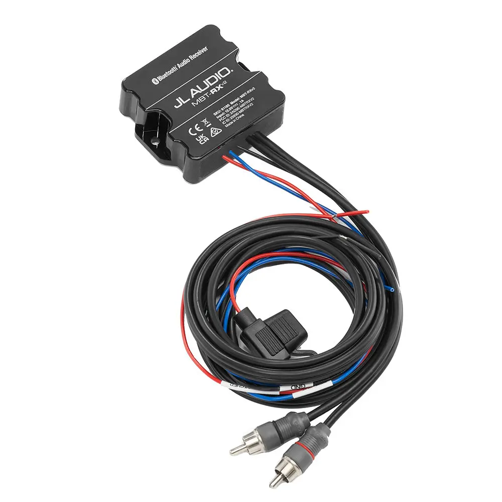 Jl Audio Water-Resistant Audio Receiver W/Bluetooth Wireless Technology - Mbt-Rxv2 [010-03377-00] 1