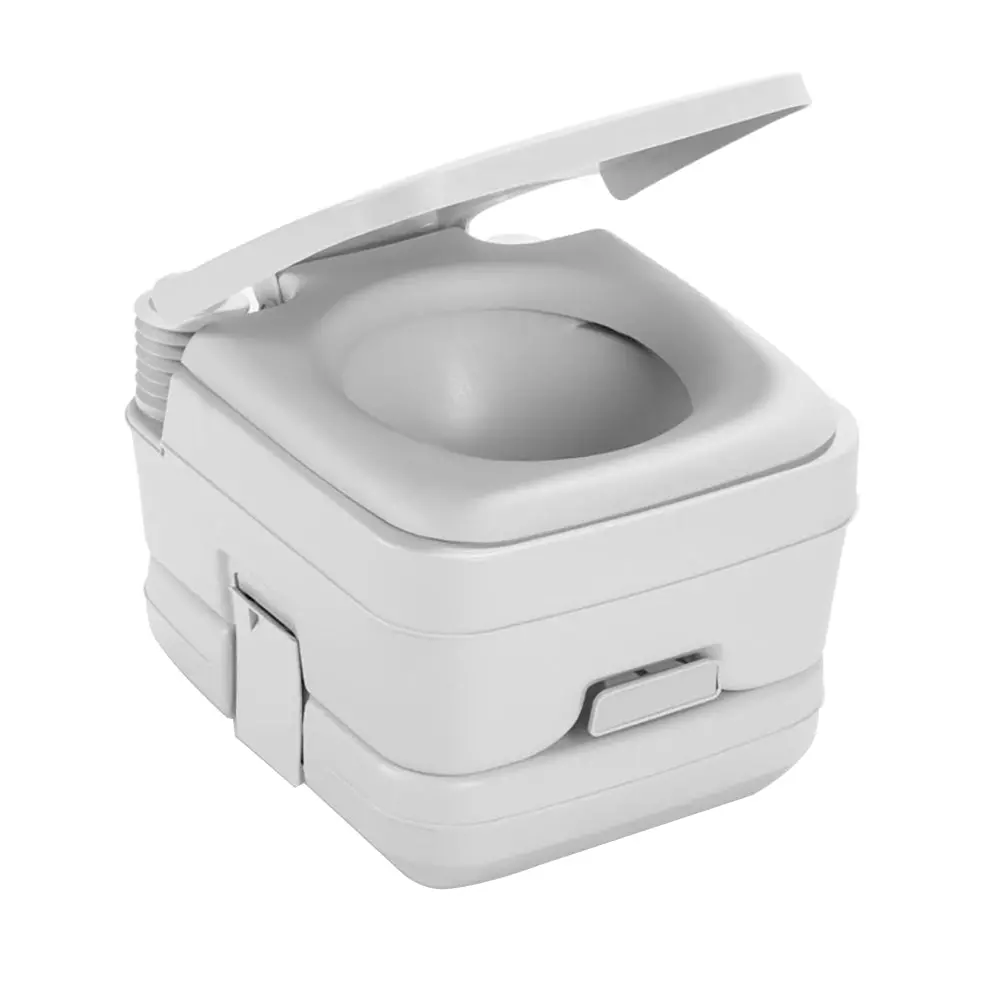 Dometic 964 Portable Toilet W/Mounting Brackets - 2.5 Gallon - Platinum  [311096406] 1