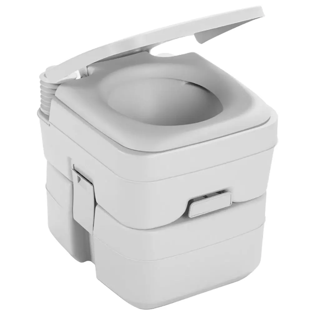 Dometic 965 Portable Toilet W/Mounting Brackets- 5 Gallon - Platinum  [311096506] 1