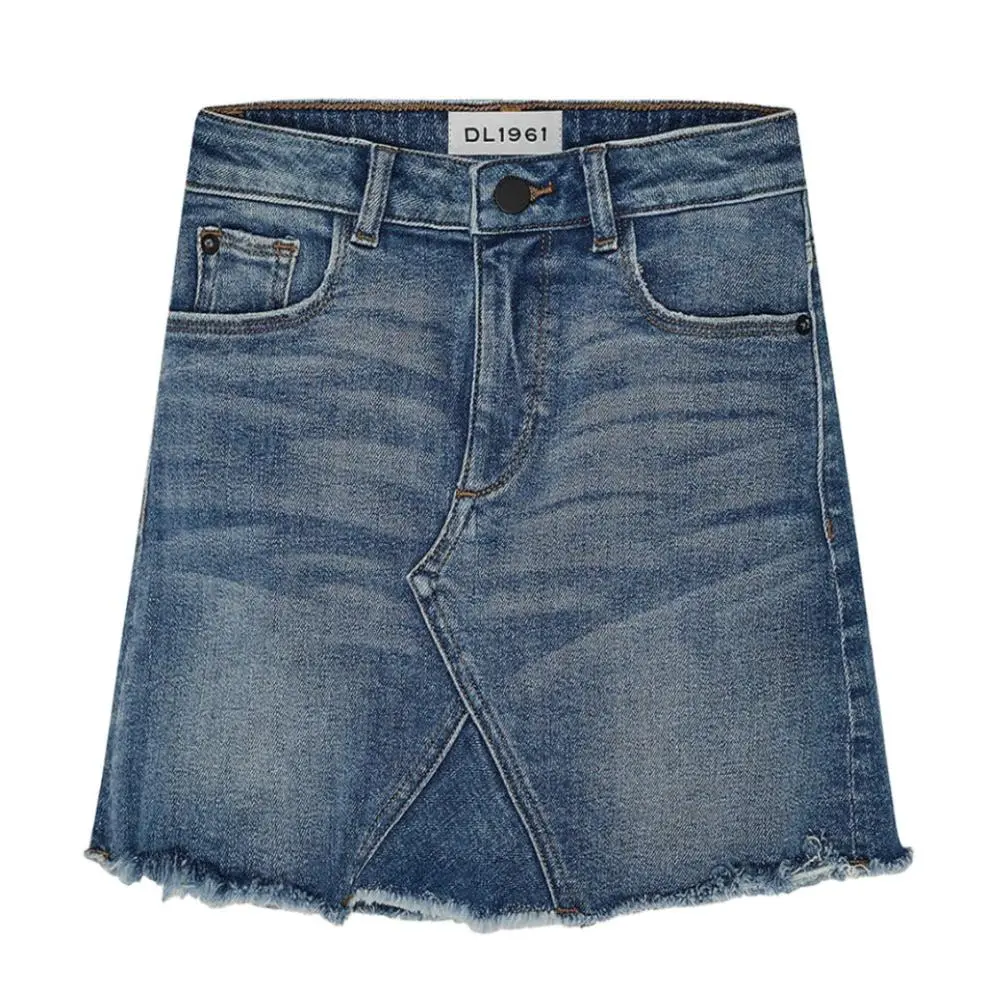 Dl1961 Classic Cut Denim Jenny Skirt 1