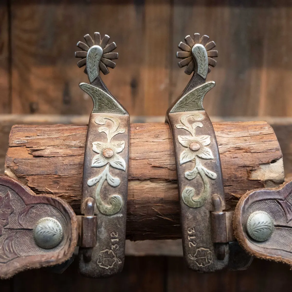 Ron Tollison's Mounted Spurs & Hardware Buckles Straps 1465 1