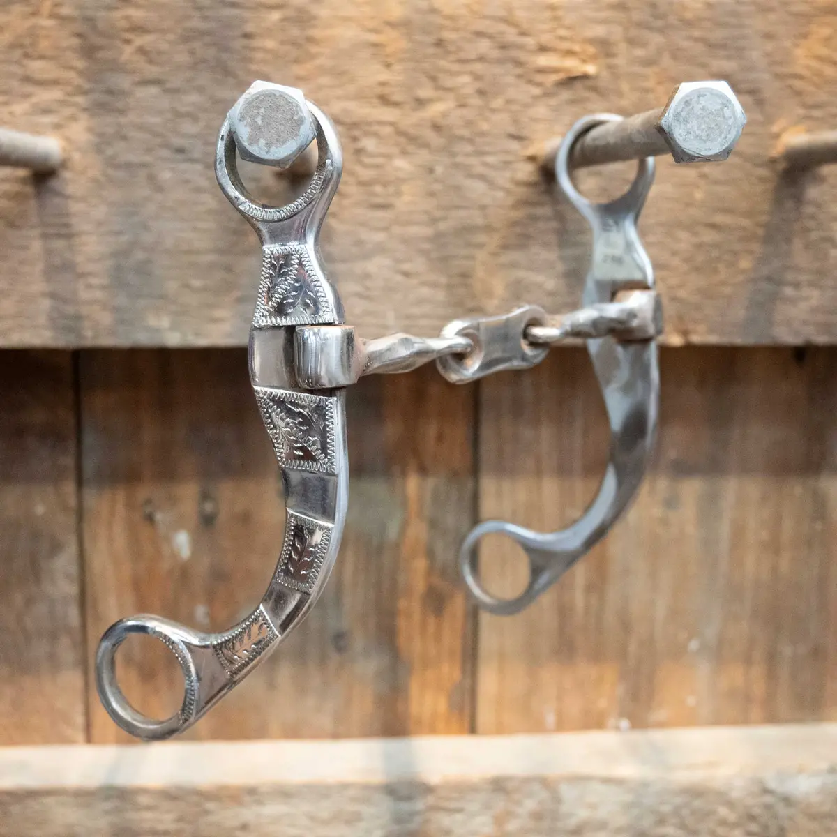 Ricky Trammell Silver Mounted Dogbone Bit 1