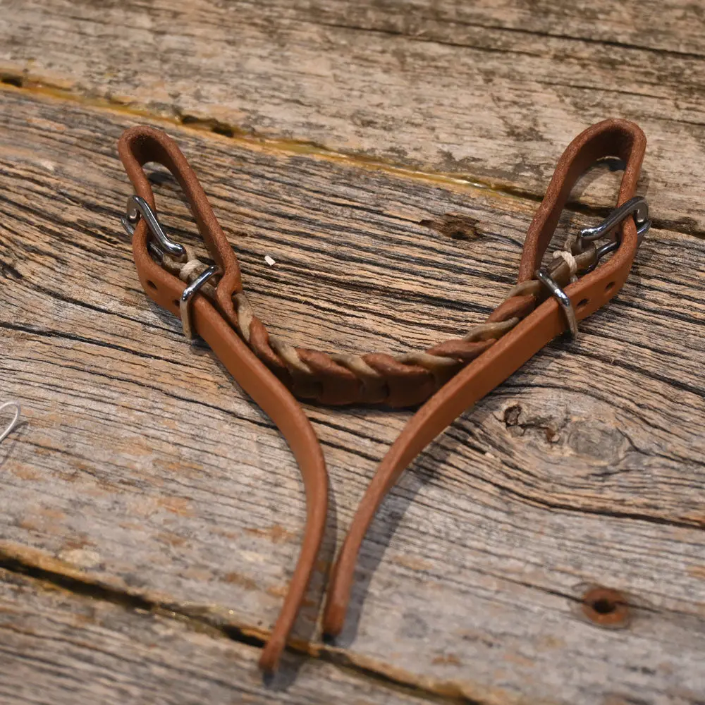 Handmade By Billy Albin Rawhide & Leather Braided Curb 1