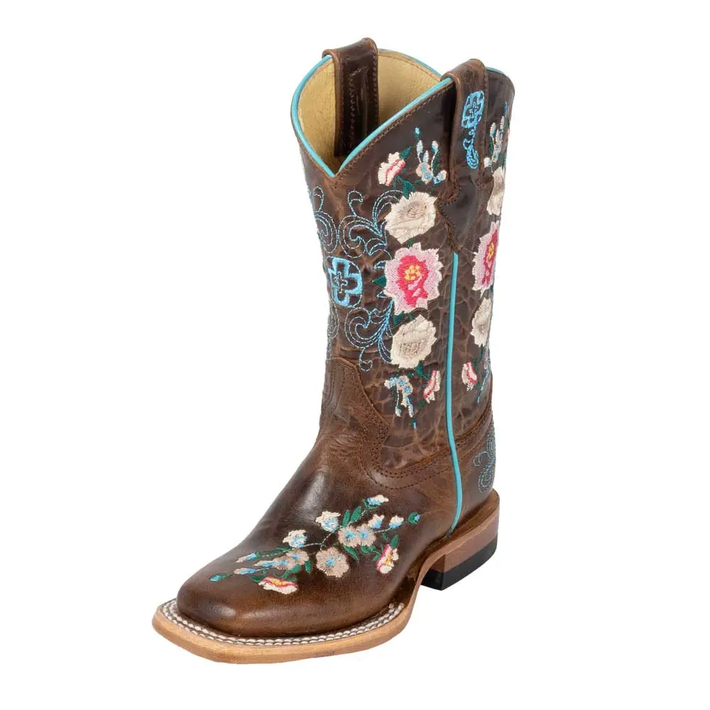 Macie Bean Girl's Honey Bunch Cowgirl Boot 1
