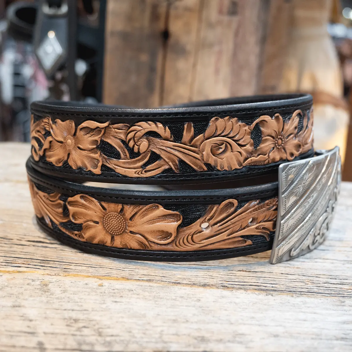 Randall Top Shelf 36" Handmade Western Belt 1