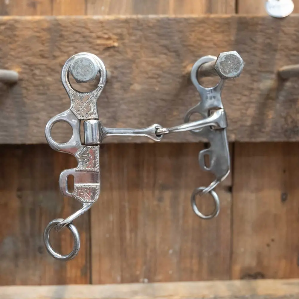 Ricky Trammell Silver Mounted Argentine Snaffle 1