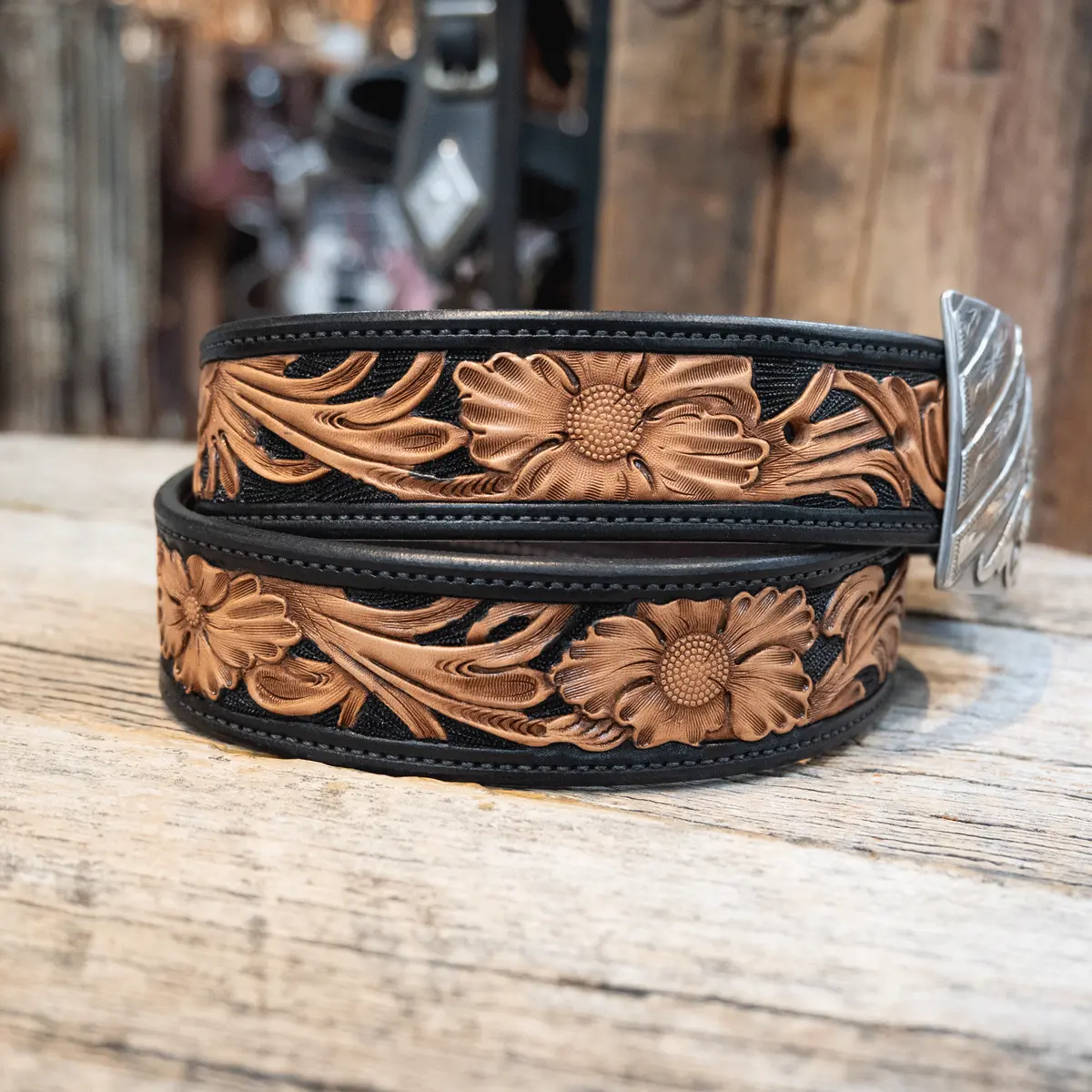 Randall Top Shelf 34" Handmade Western Belt 1