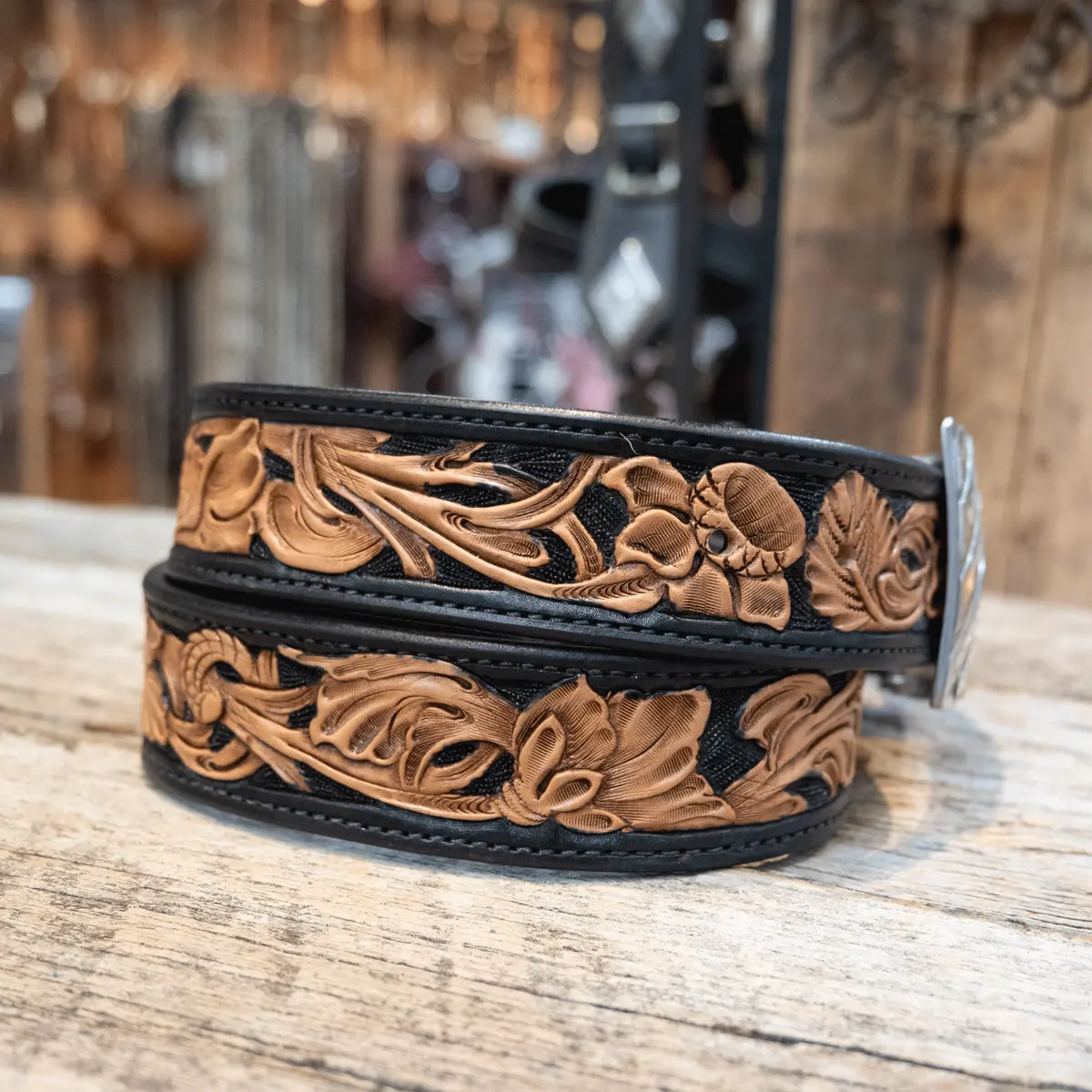Randall Top Shelf 32" Handmade Western Belt 1