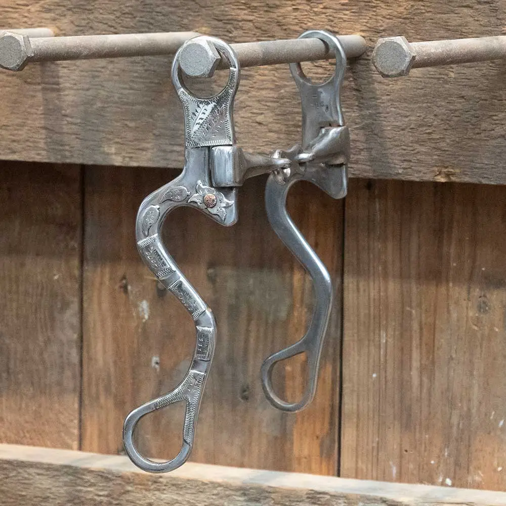 Ricky Trammell Silver Mounted 3-Piece Dogbone Bit 1