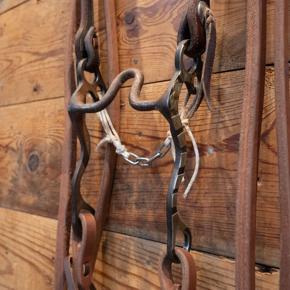 S. White Silver Mounted Bridle Rig 1