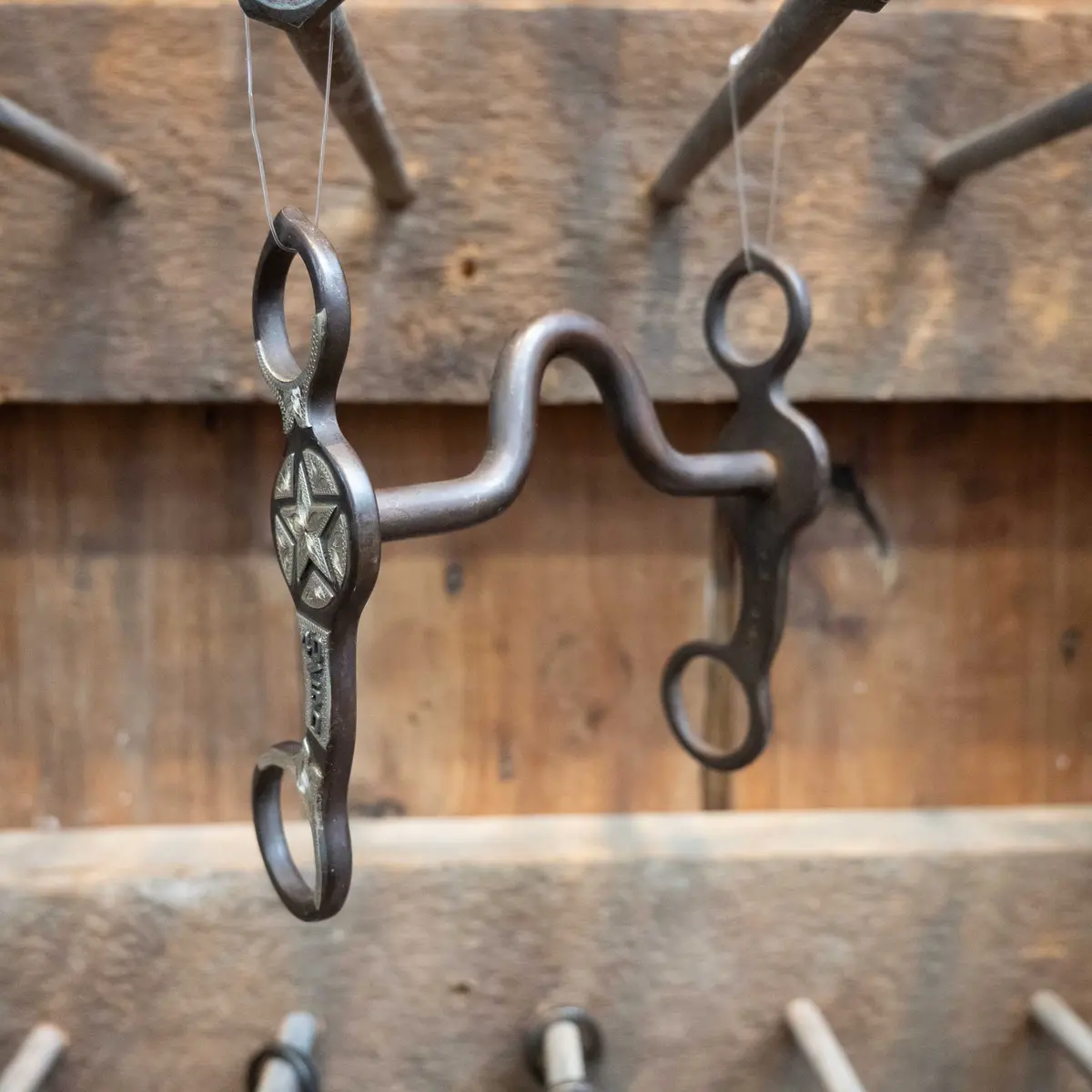 Sam Jenkins Silver Mounted Solid Port Bit 1