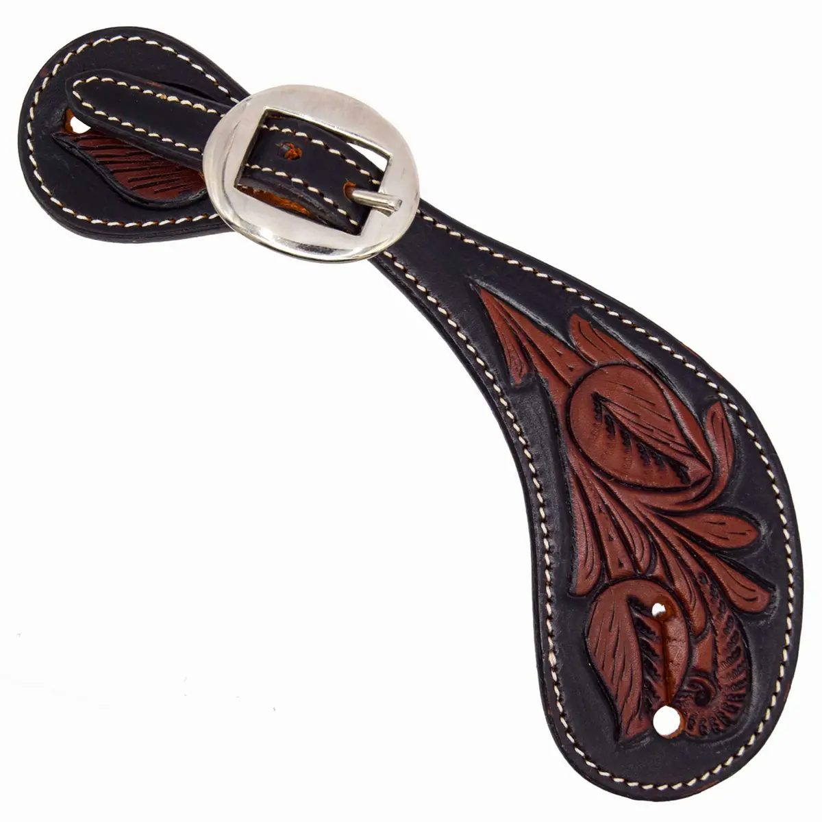 Professional's Choice Ladies Floral Spur Straps 1