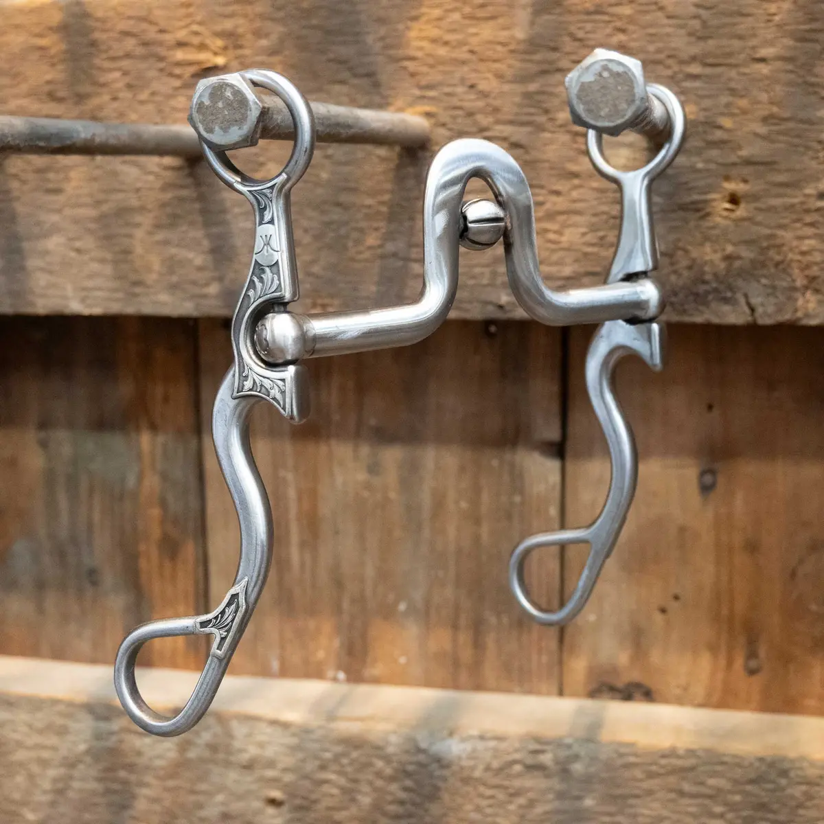 Silver Engraved Kerry Kelley 02S L.F. W/Roller Bit 1