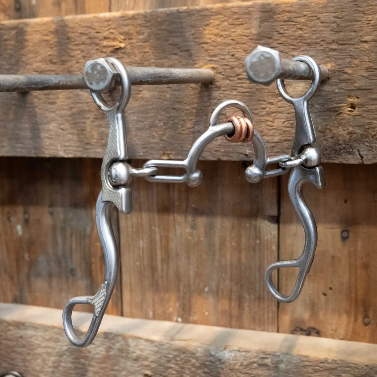 Silver Engraved Kerry Kelley 02S Ported Chain W/Top Rings Bit 1