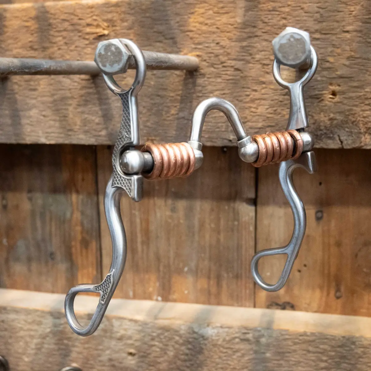 Silver Engraved Kerry Kelley 02S A.D. W/Copper Rings Bit 1
