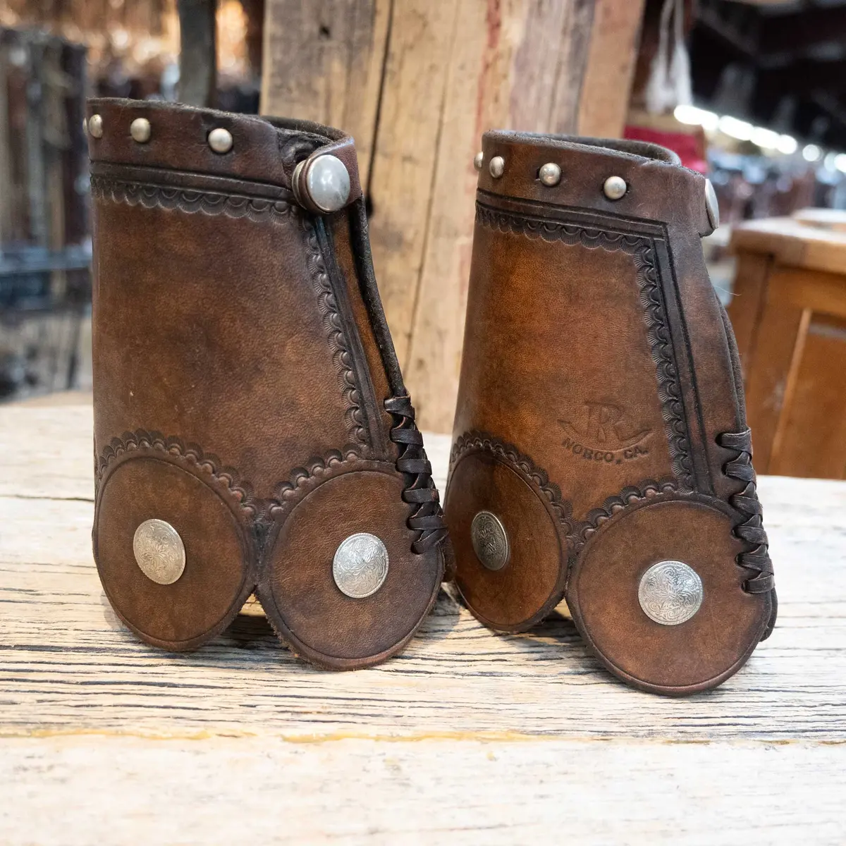 Vintage Rockin R Cowboy Cuffs 1