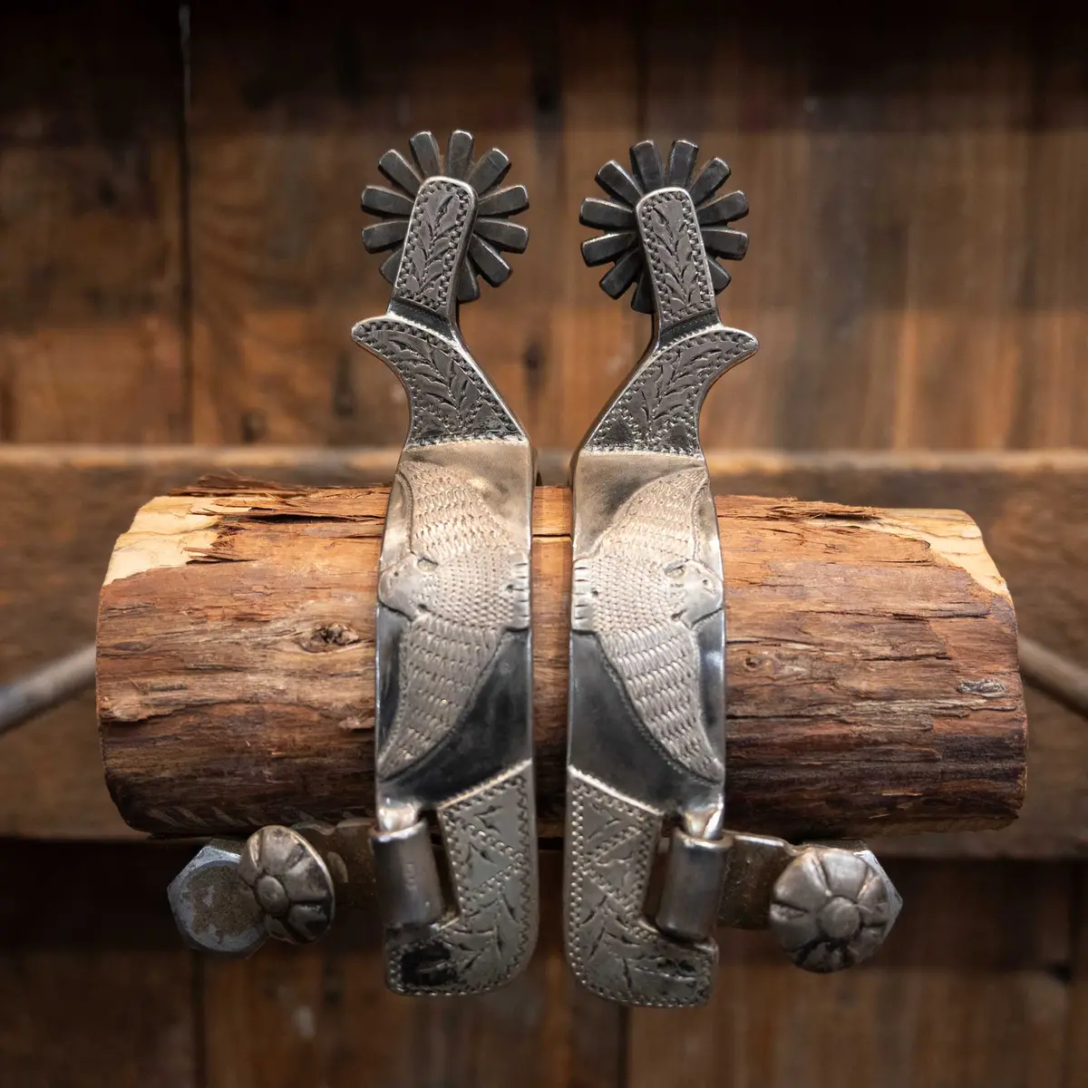 Ray Anderson #1042 Mounted Flying Eagles Spurs 1