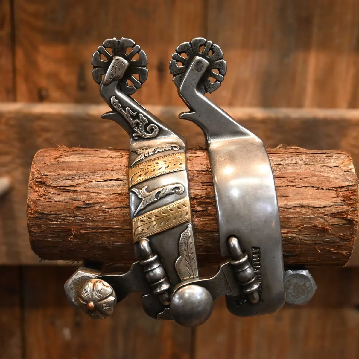 Kerry Kelley Women's #80 Silver Mounted Spurs 1