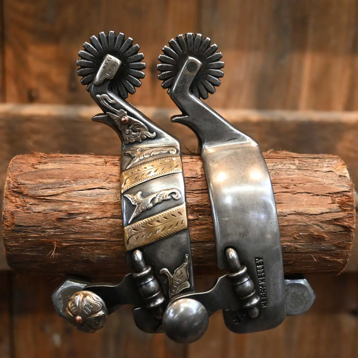 Kerry Kelley Women's #88 Silver Mounted Spurs 1