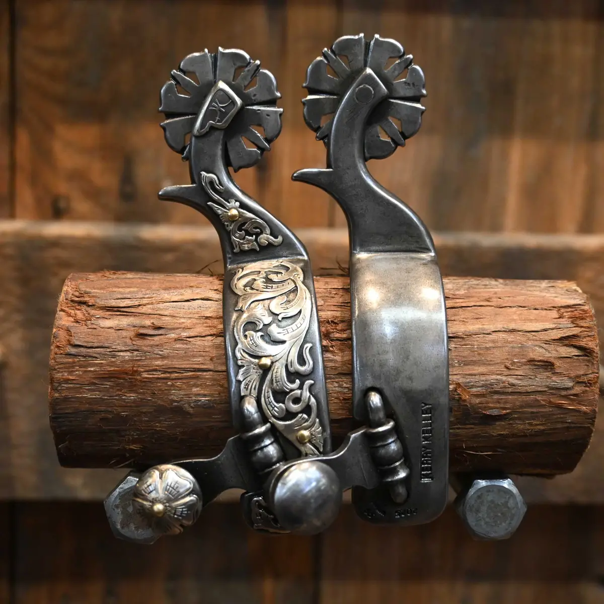 Kerry Kelley Women's #85 Silver Mounted Spurs 1