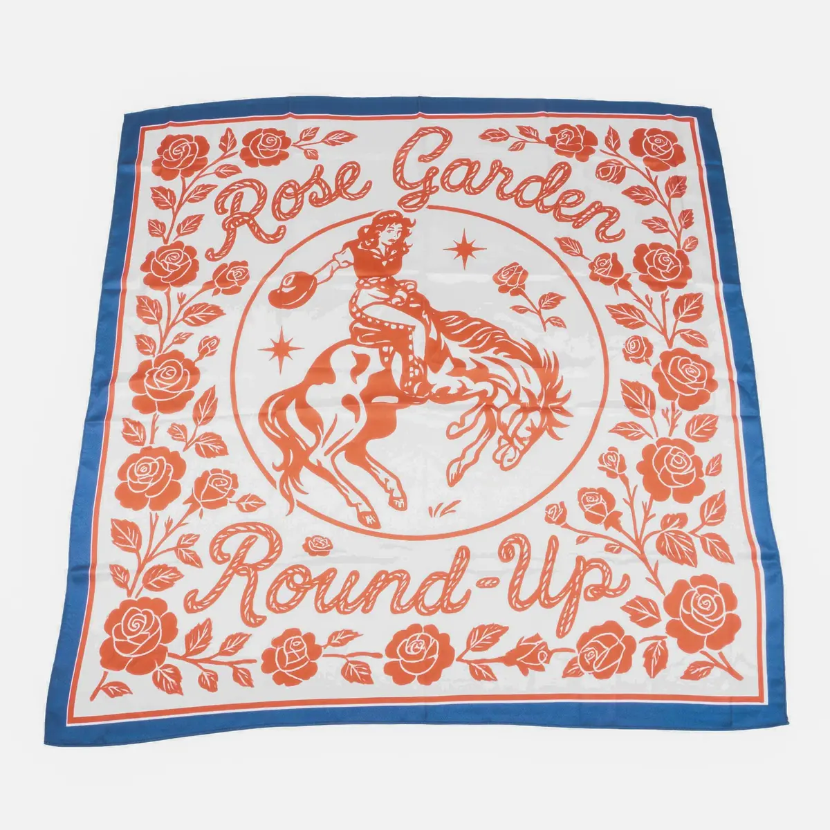 Rose Garden "Round Up" Wild Rag 1