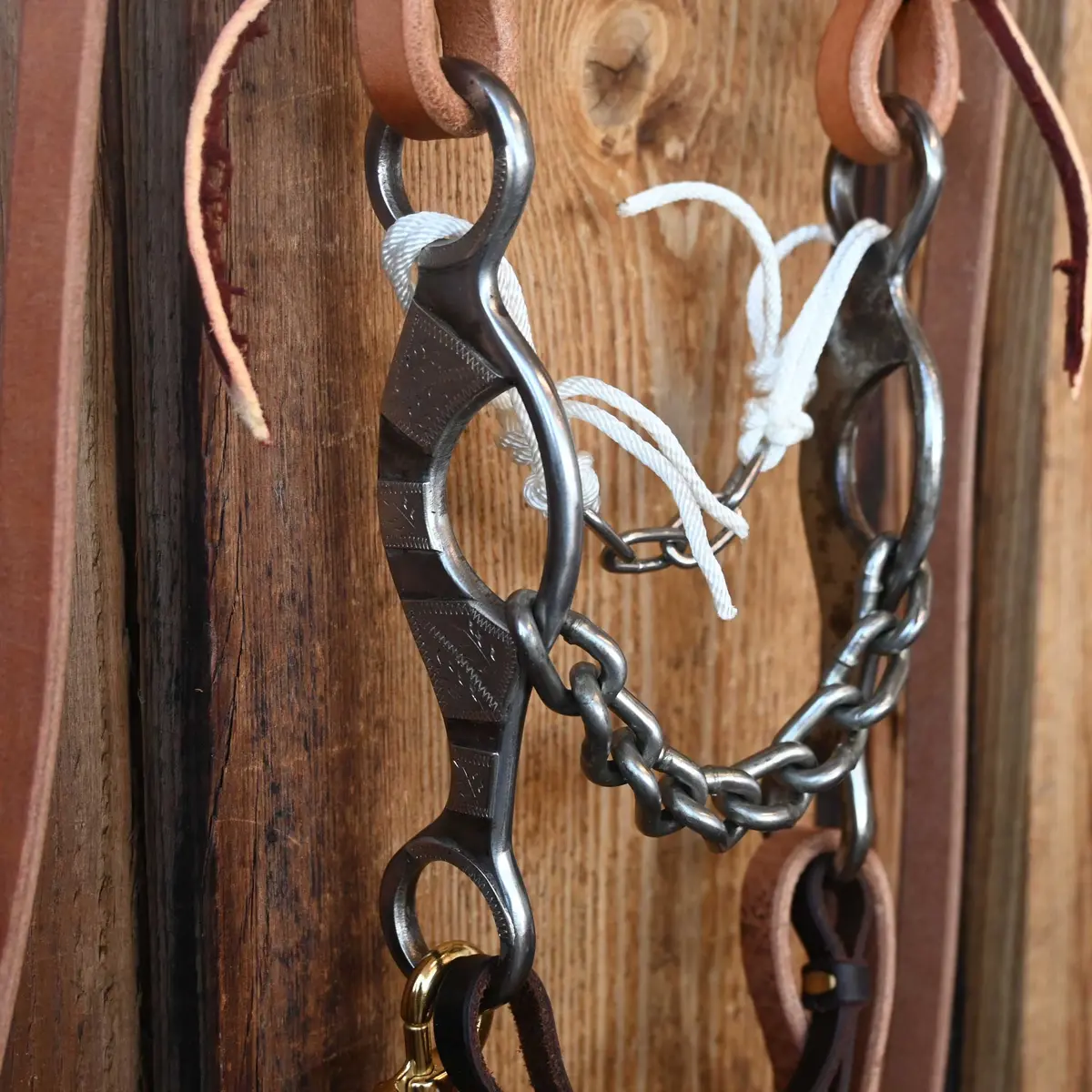 Ricky Trammell Chain Gag Bridle Rig W/Single Ear Headstall 1