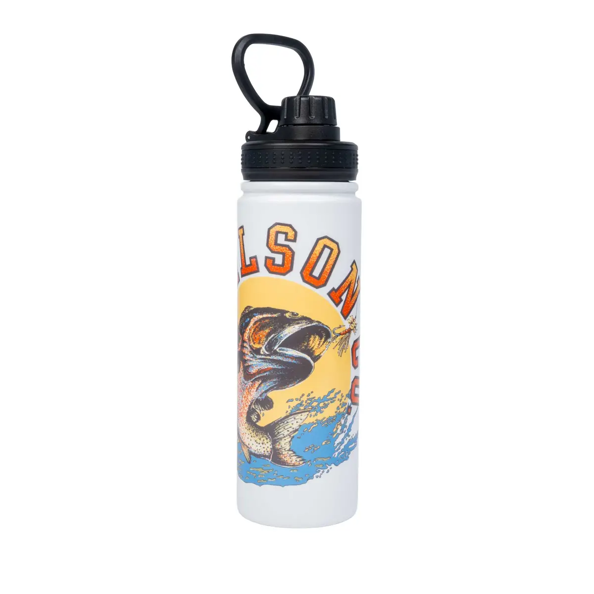 Filson Dry Fly Metal Water Bottle - White 1