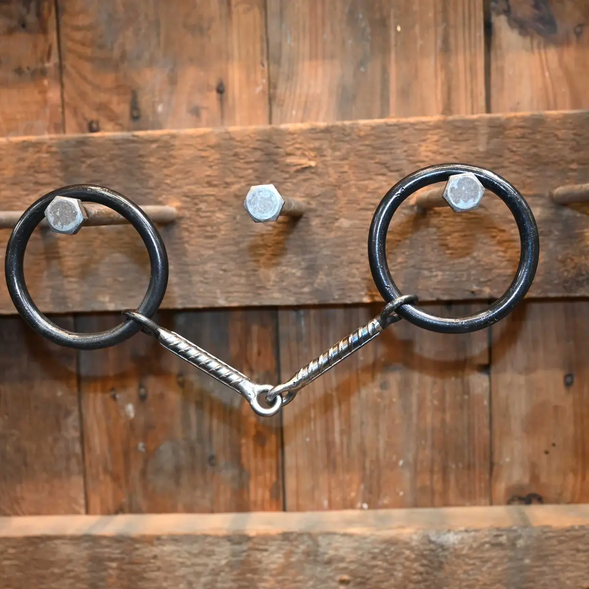 Pat Stevens O-Ring Rebar Snaffle Bit 1