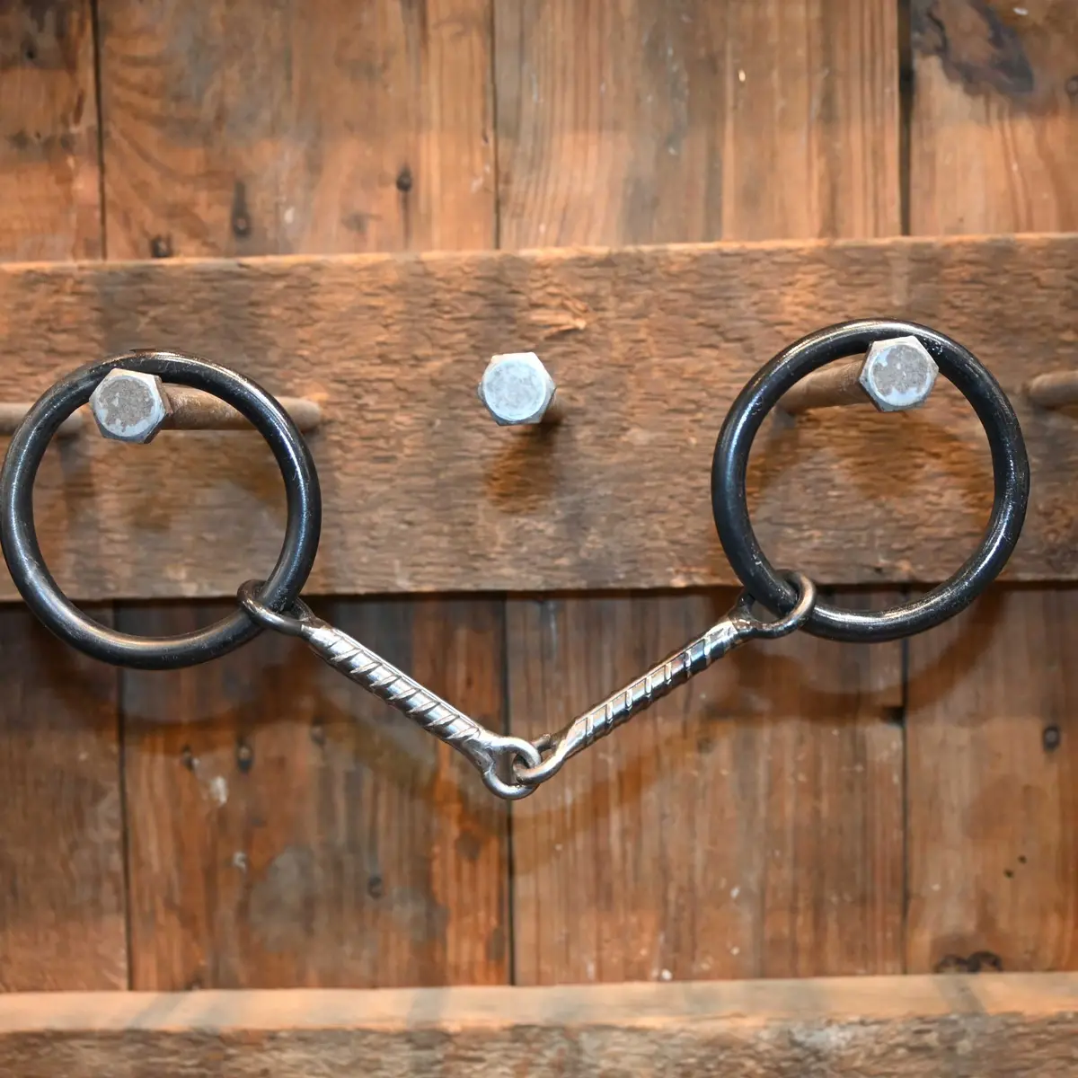 Pat Stevens O-Ring Rebar Snaffle Bit 1