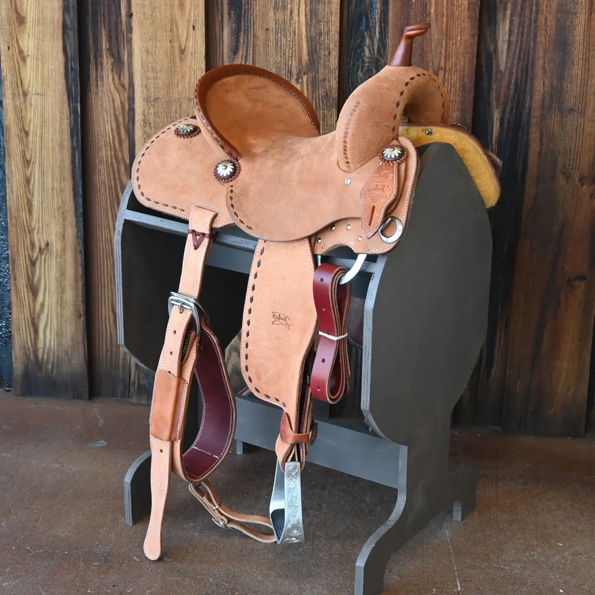13.5" Jeff Smith Tami Semas Barrel Saddle 1