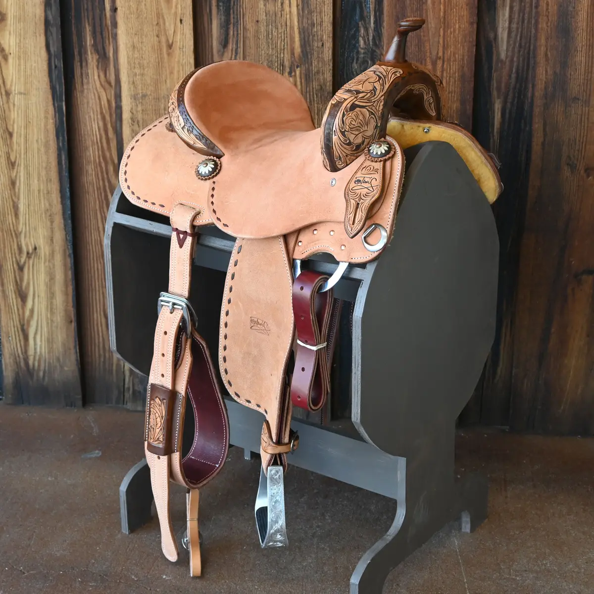 13.5" Jeff Smith Tami Semas Barrel Saddle 1
