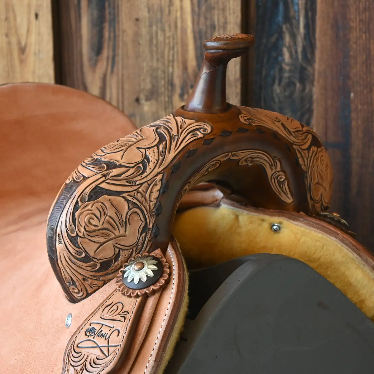 13.5" Jeff Smith Tami Semas Barrel Saddle 2