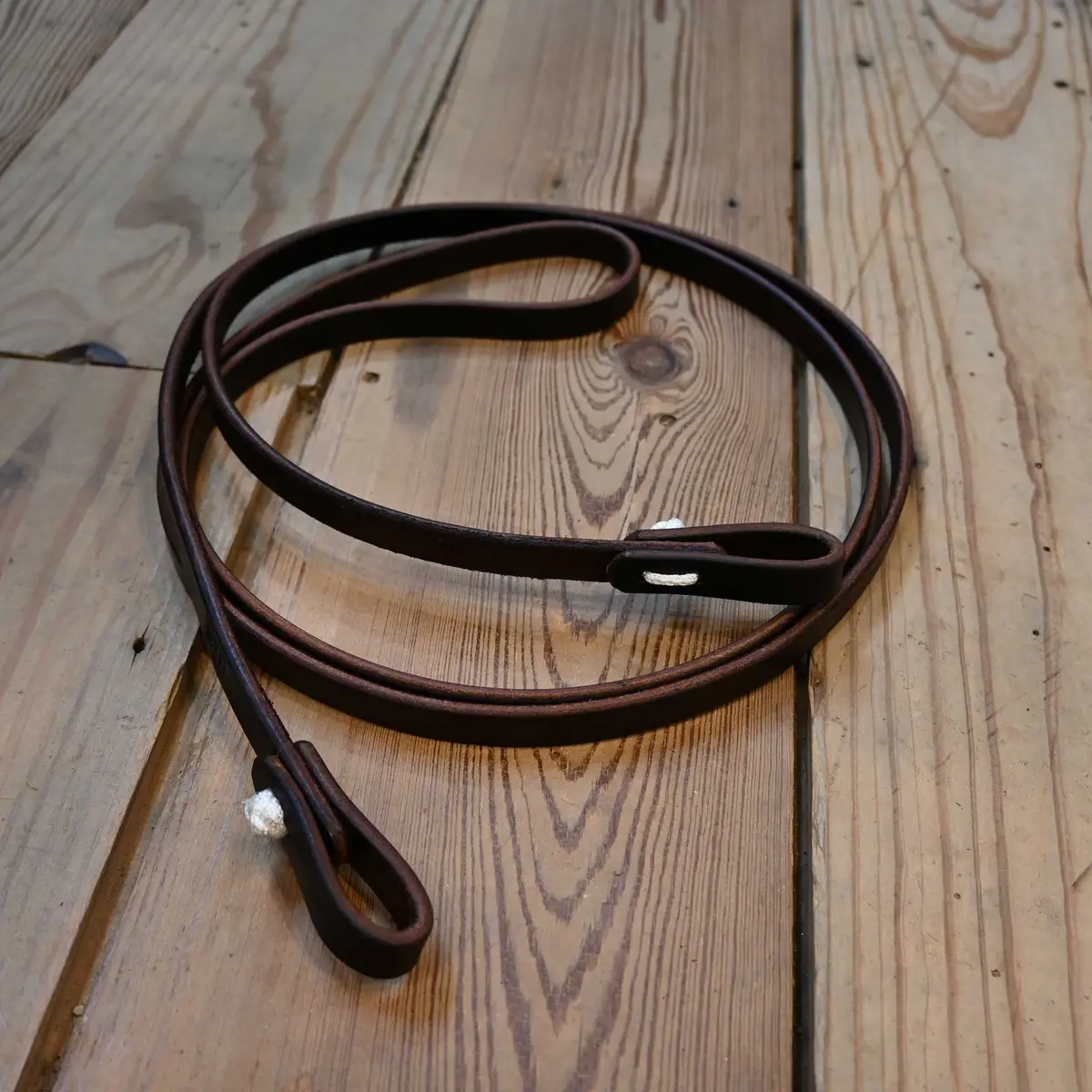 Casey Tew 8.2" Dark Oiled Roping Reins 1