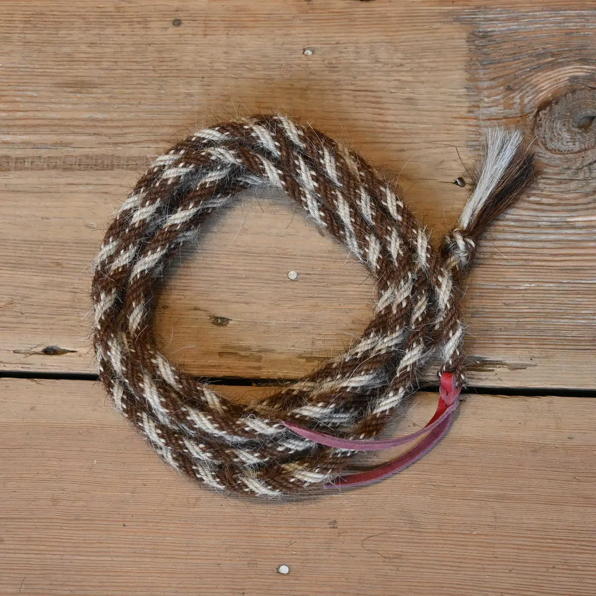 1/4" Horse Hair Mecate Reins 1