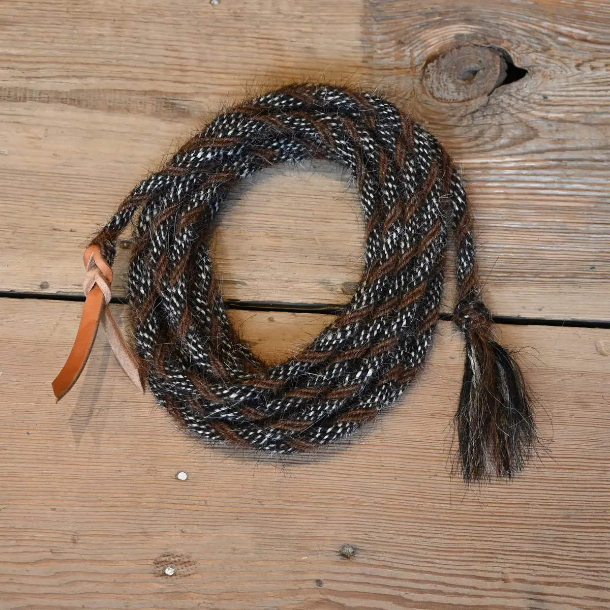 1/4" Horse Hair Mecate Reins 1