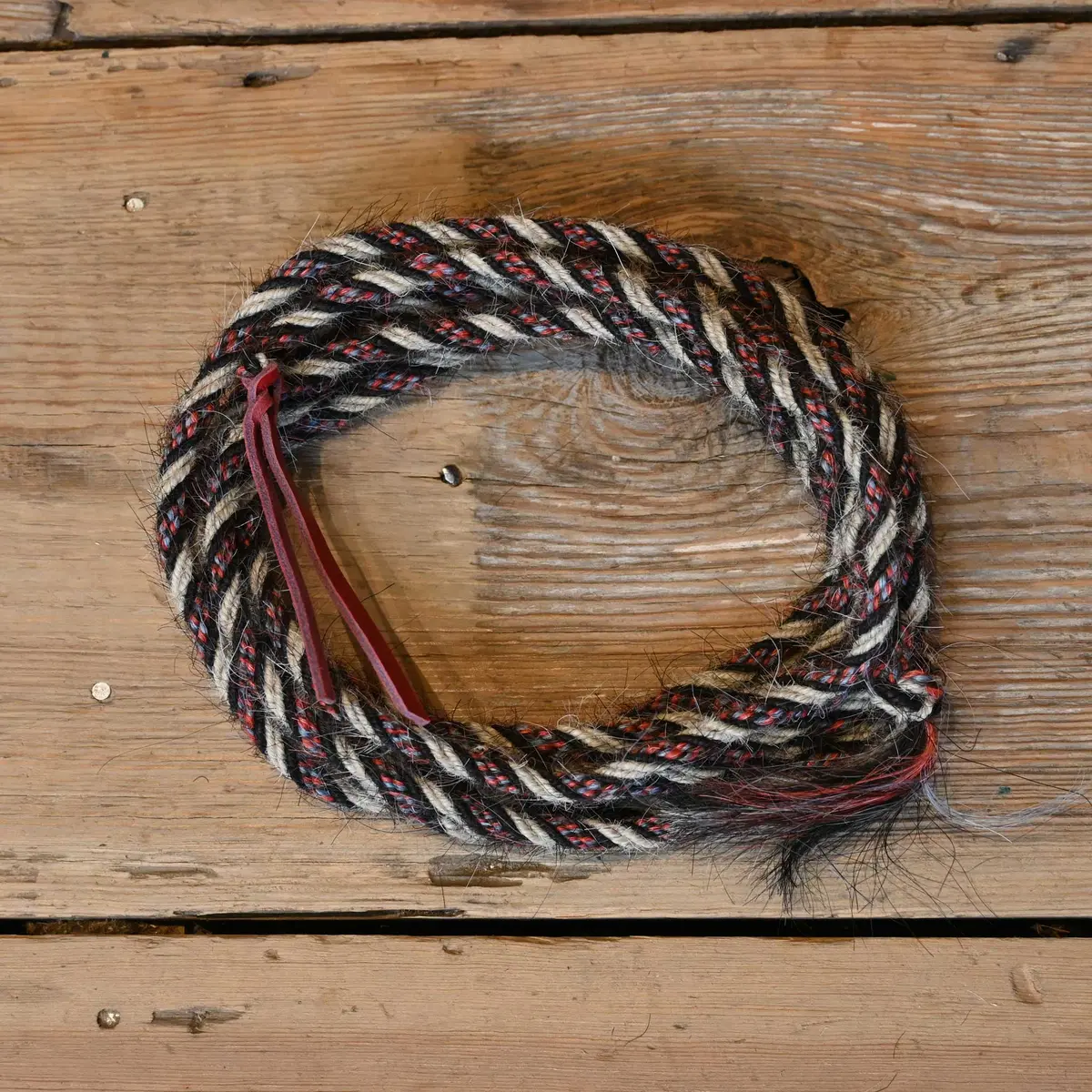 1/4" Horse Hair Mecate Reins 1