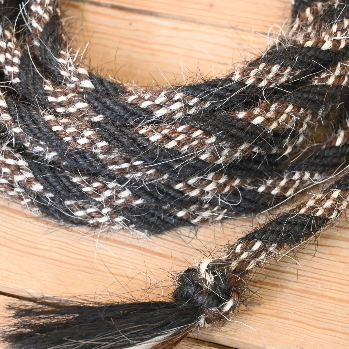 3/8" Horse Hair Mecate Reins 2