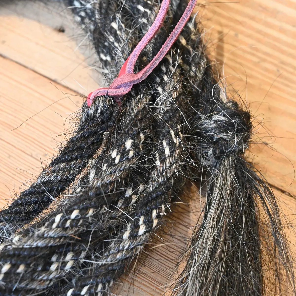 3/8" Horse Hair Mecate Reins 2