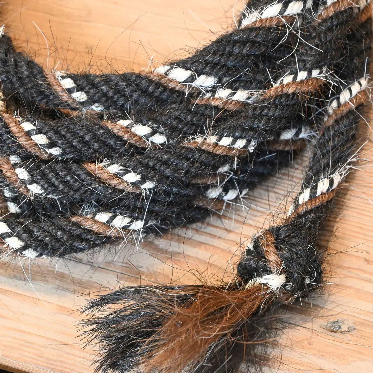 5/8" Horse Hair Mecate Reins 2