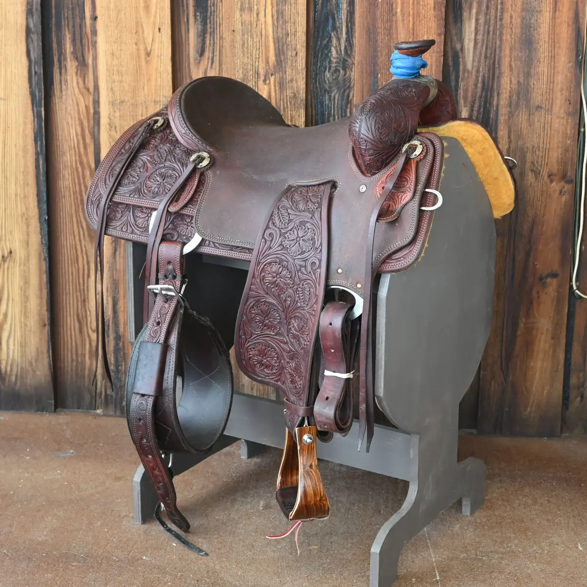 16" Used Cactus Ranch Saddle 1