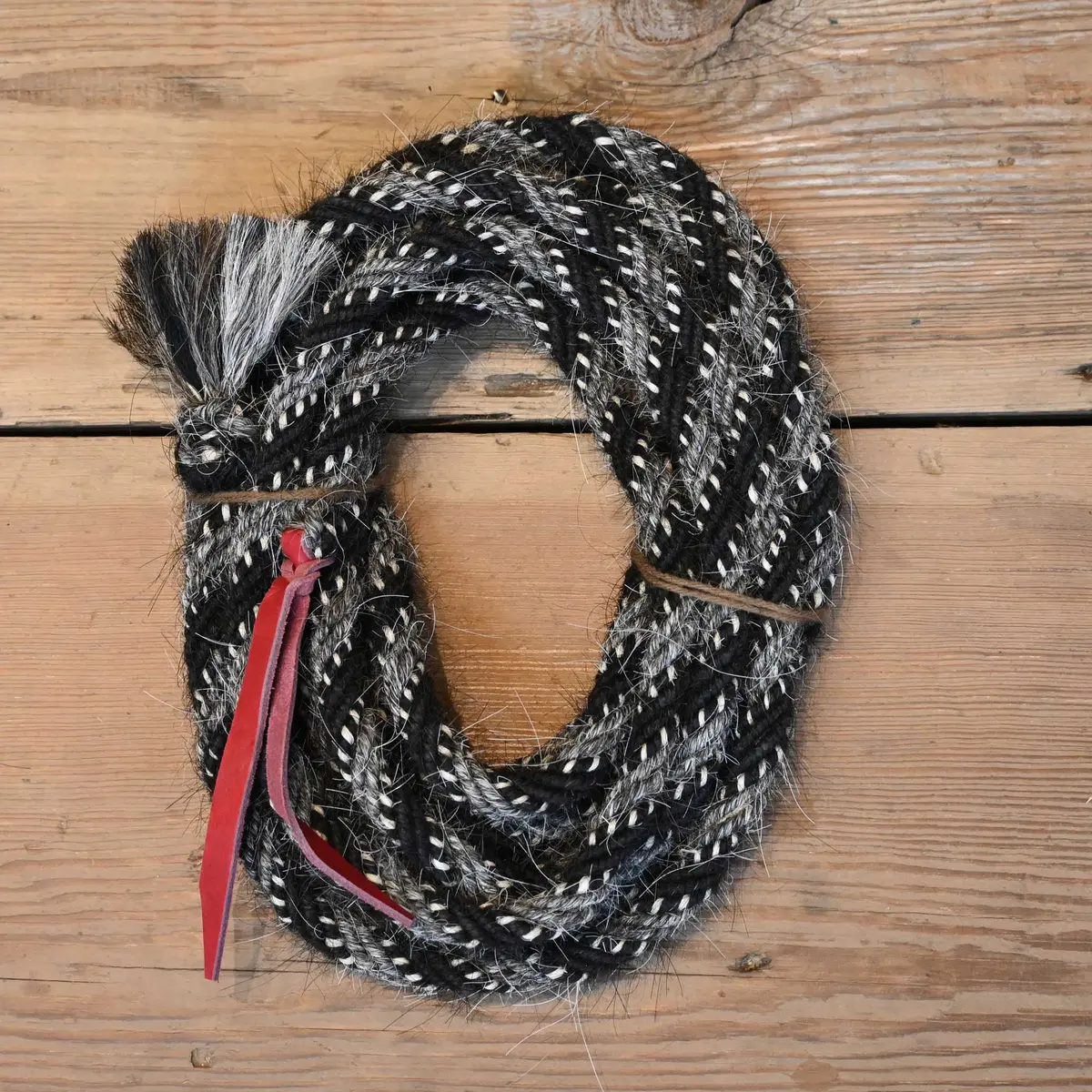 5/8" Horse Hair Mecate Reins 1