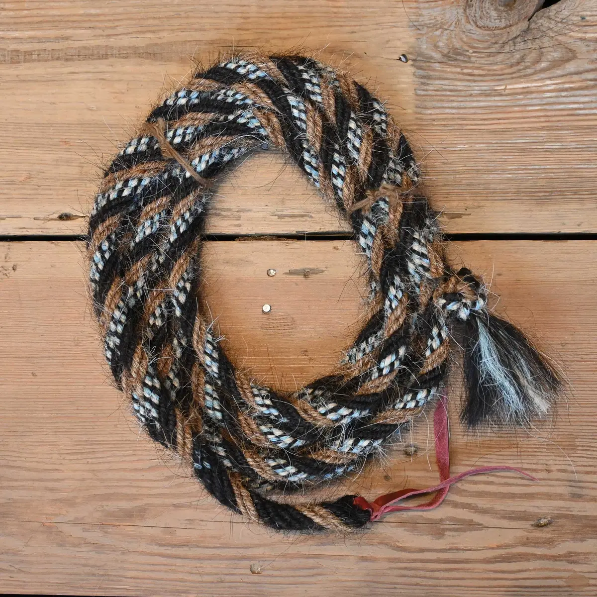 5/8" Horse Hair Mecate Reins 1