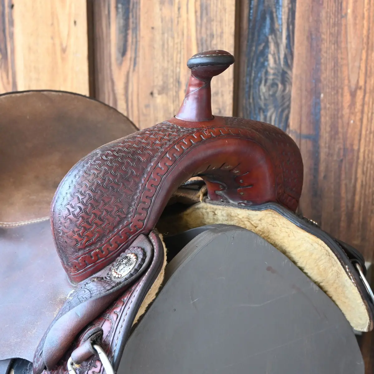 14.5" Used Coats Barrel Saddle 2