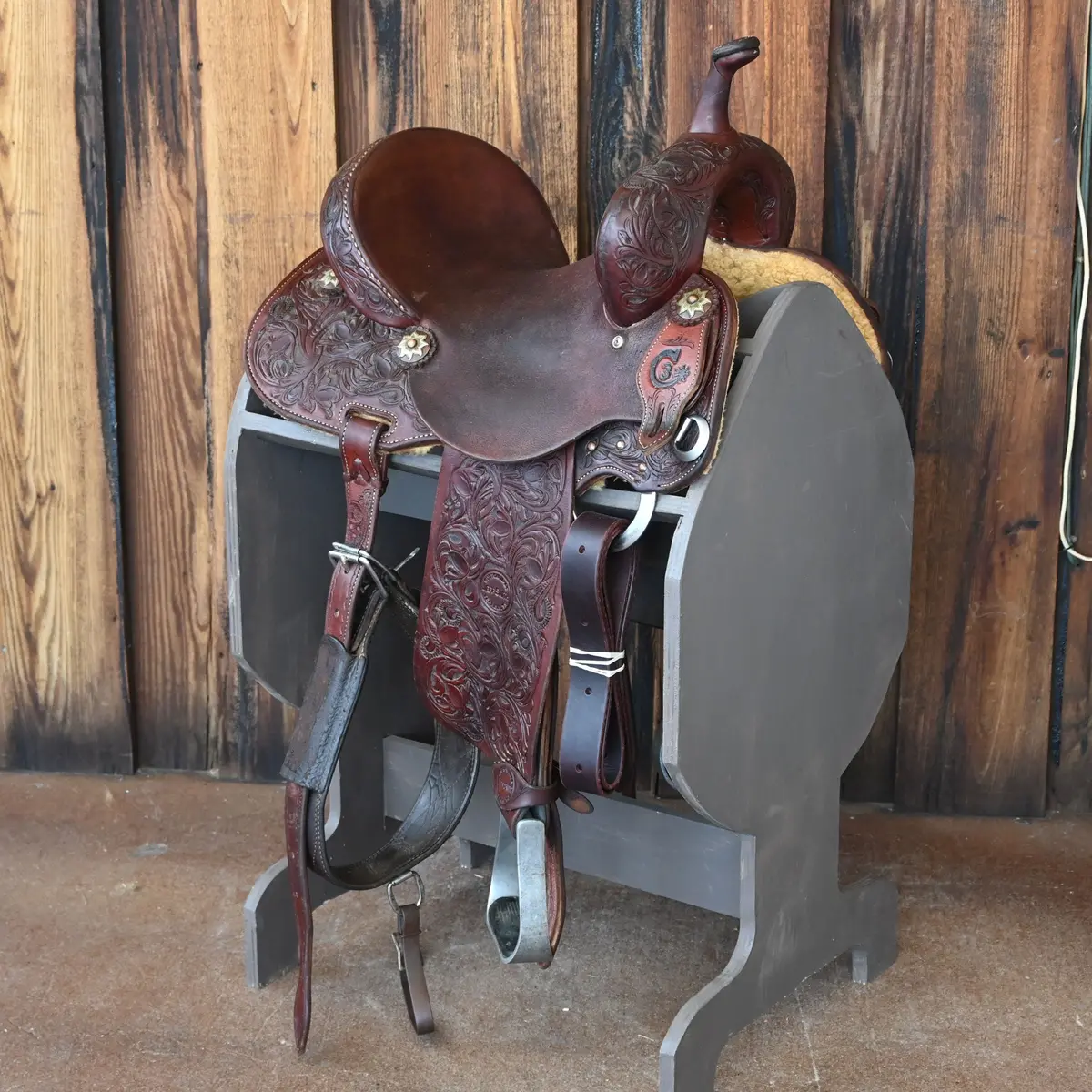 13" Used Jeff Smith C3 Barrel Saddle 1